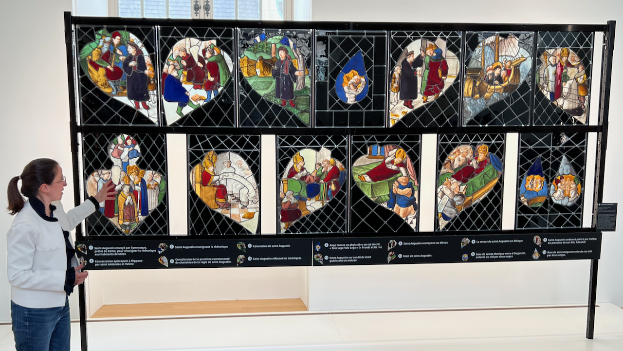 A la Cité du Vitrail à Troyes jusqu'en mars 2026